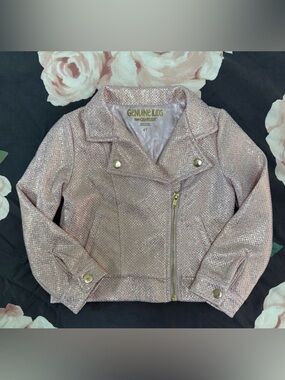 Genuine Kids Pink Moto Jacket for Kids